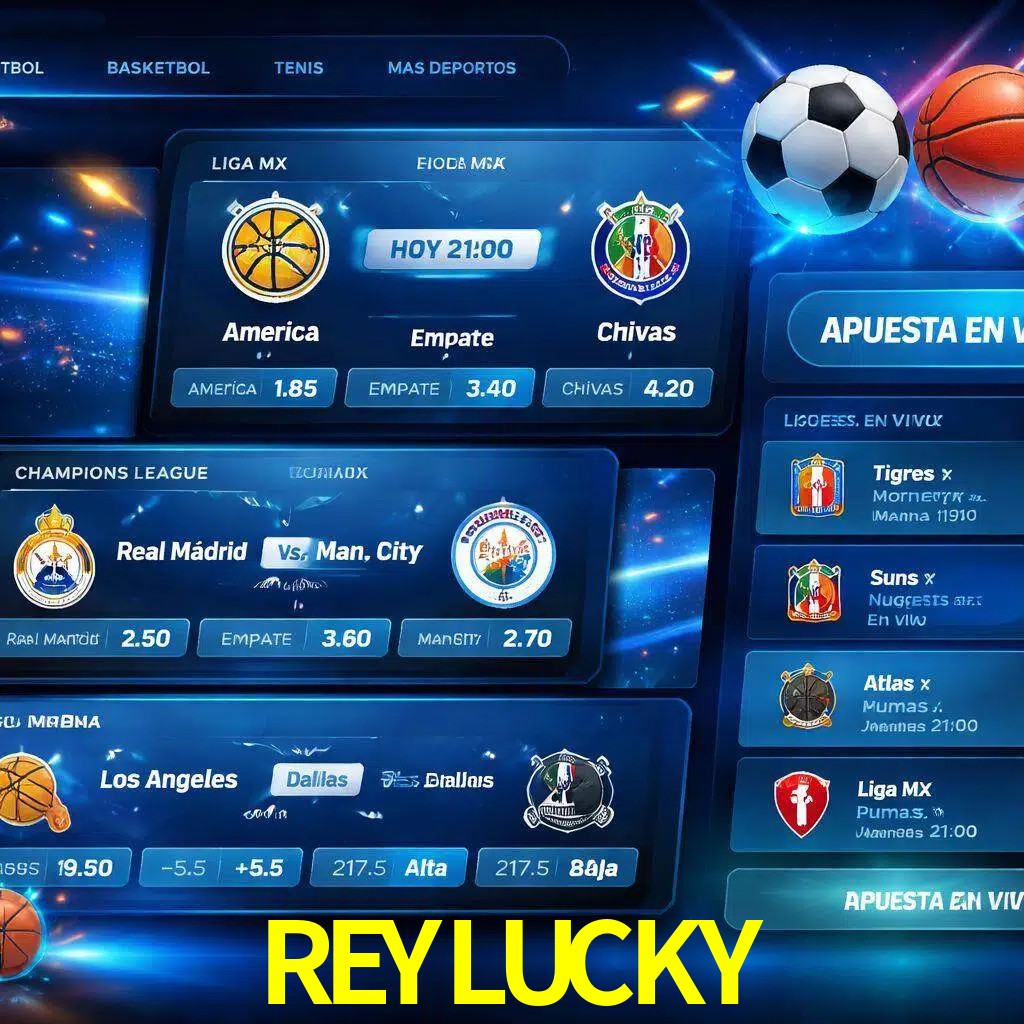 Mercados de apuestas deportivas REYLUCKY para jugadores en México