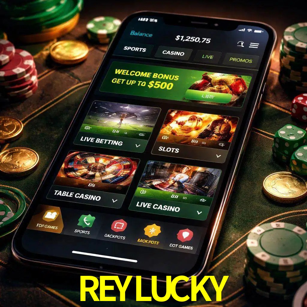 Diseño de juegos móviles REYLUCKY para usuarios en México